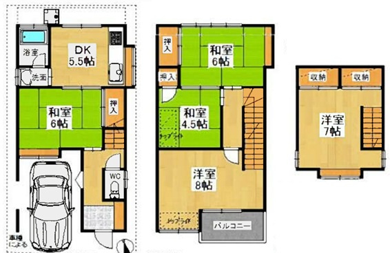 ★☆売買実績☆★　東大阪市　徳庵駅　戸建ての画像