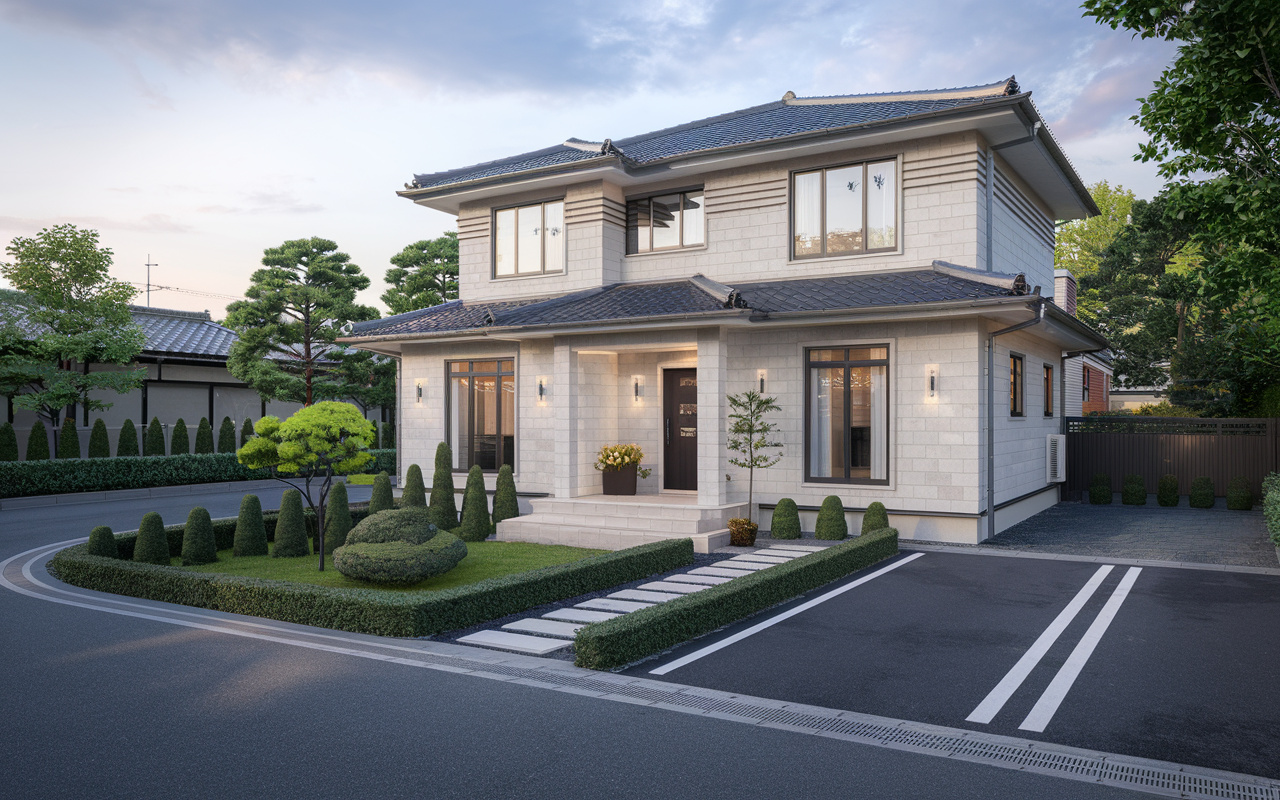 牛久市で探すファミリー向け中古戸建！駐車場2台で子育てと通勤を快適にする方法の画像