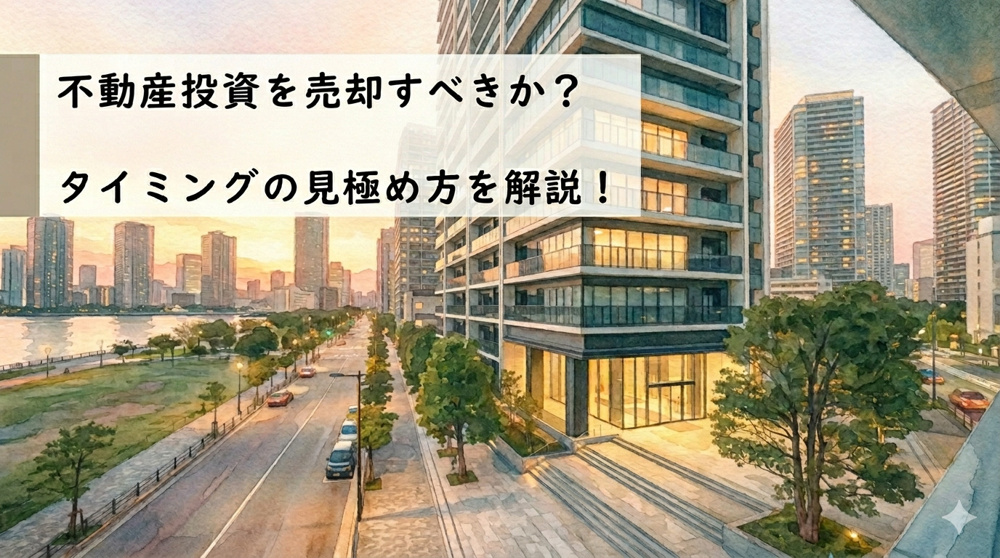 名古屋市で不動産投資を売却すべきか？タイミングの見極め方を解説の画像