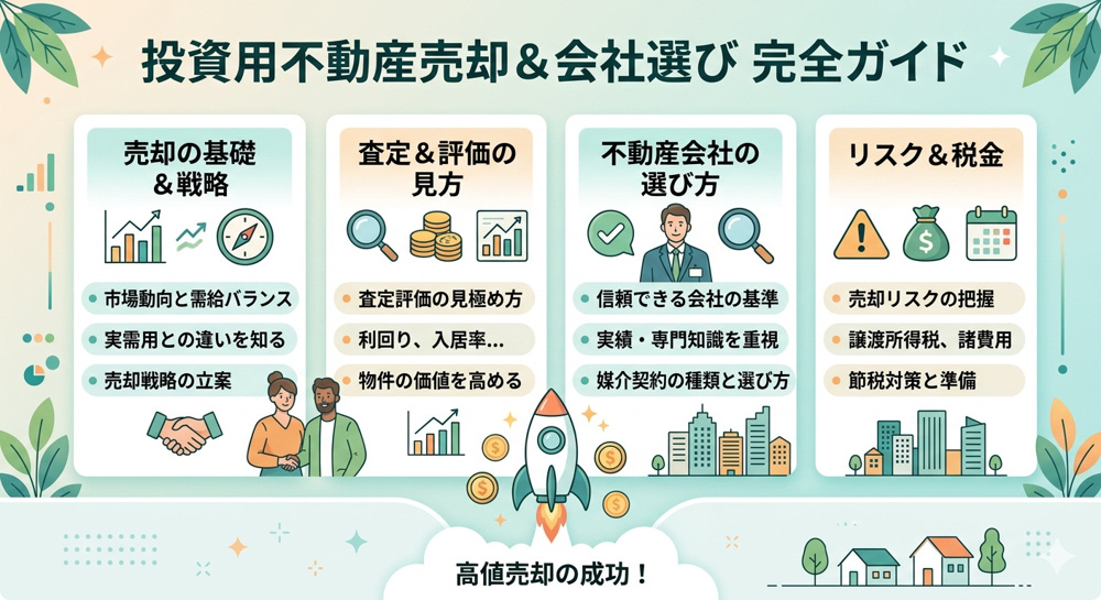 名古屋市で投資用不動産を売却したい方へ？  不動産会社の選び方と相場の押さえ方を解説の画像