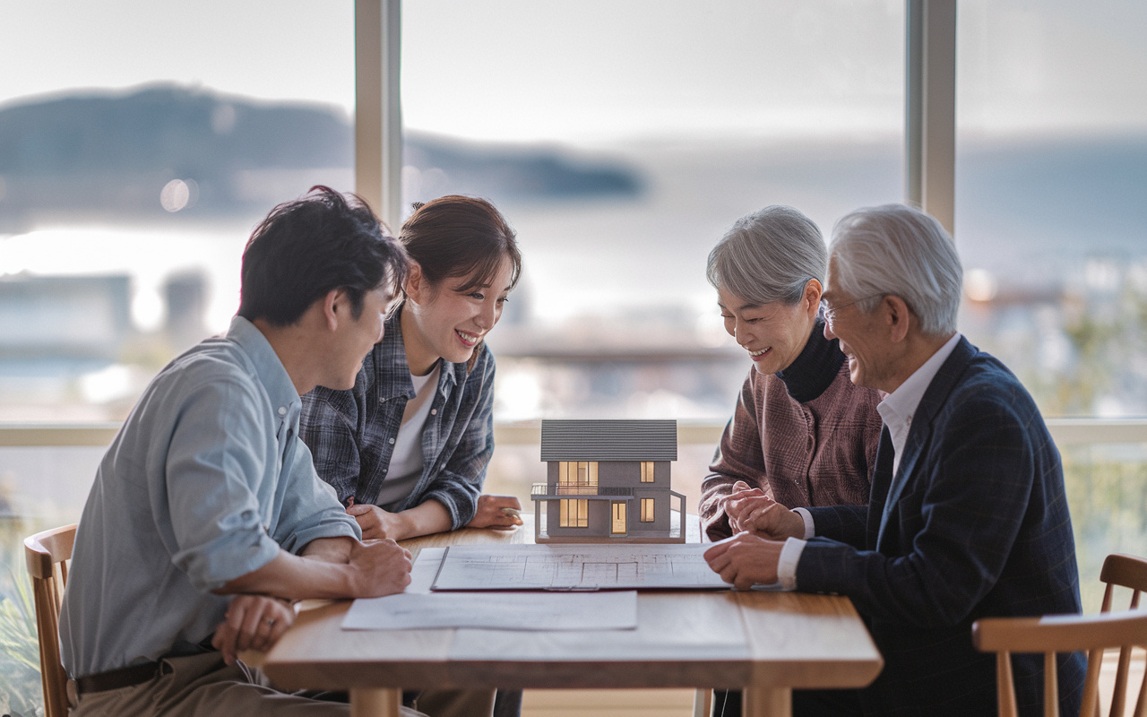 神戸市で二世帯住宅を検討中の方へ！メリットとデメリット名義問題を整理する方法の画像
