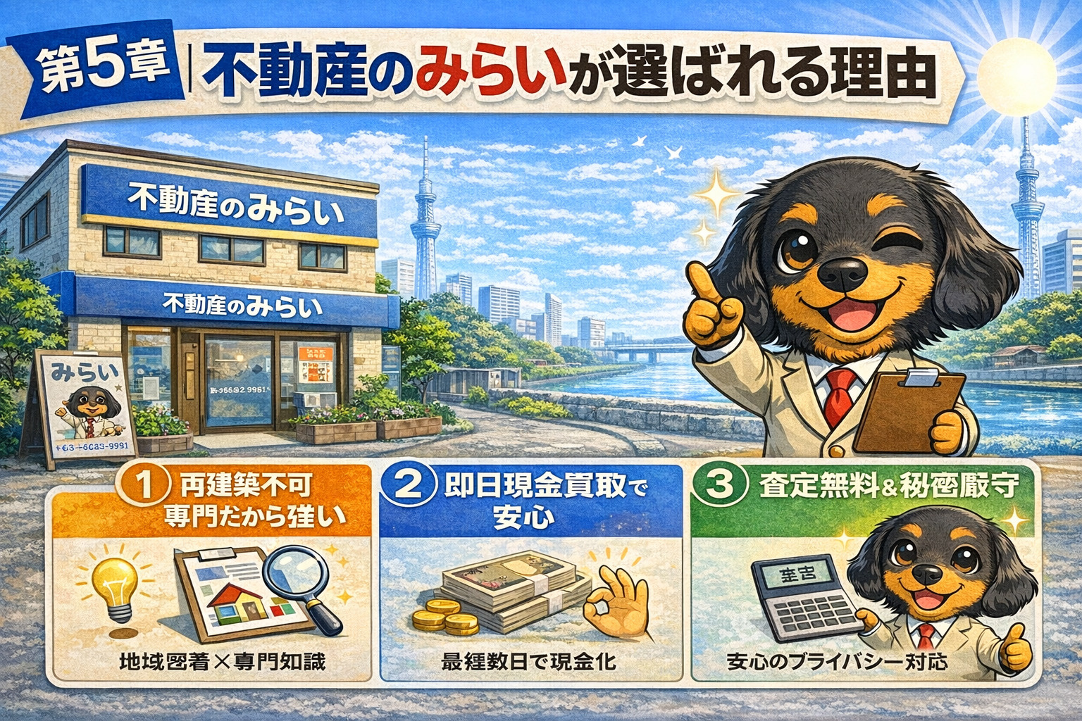 不動産のみらい 強み