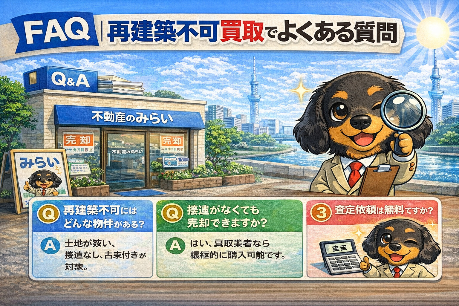 再建築不可買取 よくある質問
