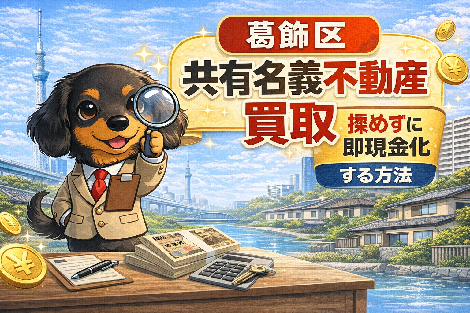 【葛飾区 共有名義不動産買取】揉める前に売却できる現実的な方法の画像