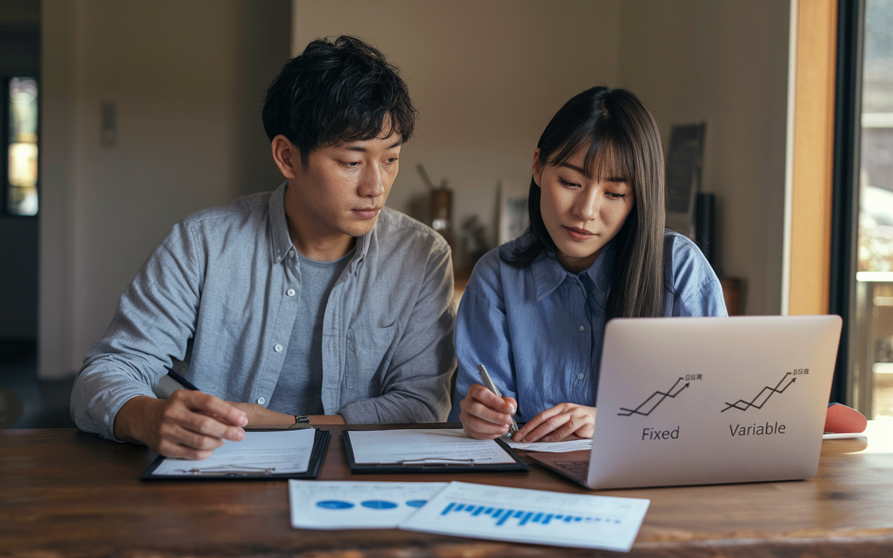 住宅ローン金利の固定変動どっちが得？初心者が後悔しない選び方のポイントの画像