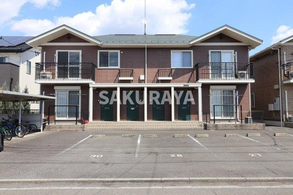 足利市常見町の1LDK「グリーントップ」。敷礼なし・ネット無料・駐車場2台込み——「お得」を積み重ねた物件。の画像