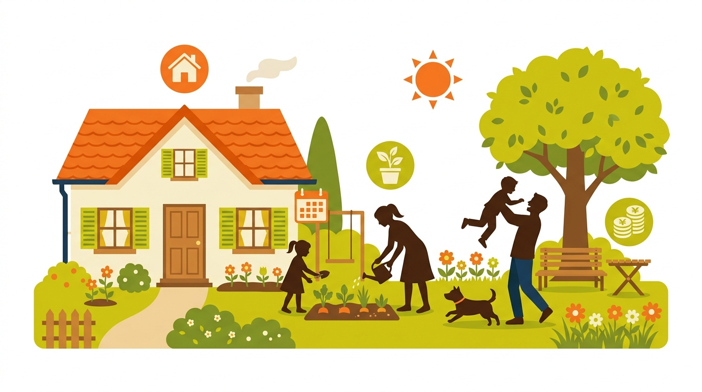 中古住宅購入後の生活イメージ