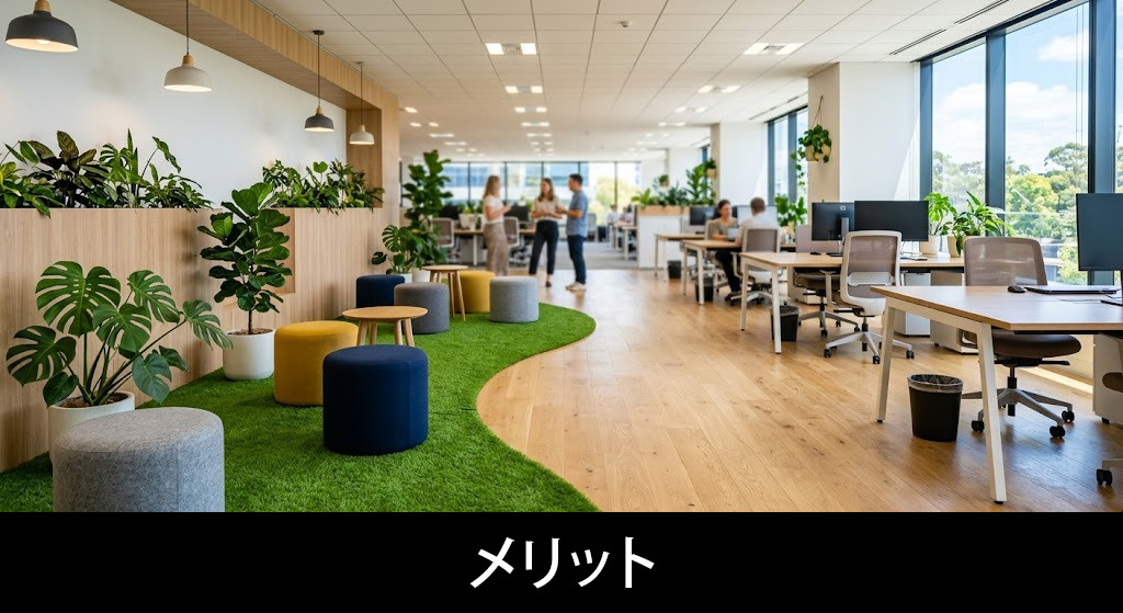 オフィスに人工芝を導入するメリット