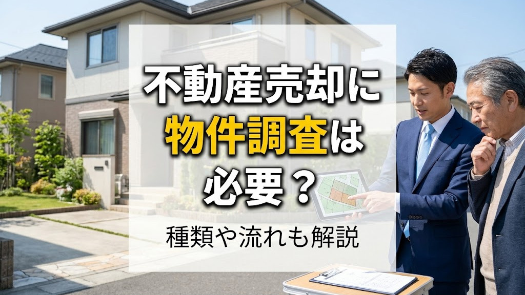 不動産売却に物件調査は必要？種類や流れも解説の画像