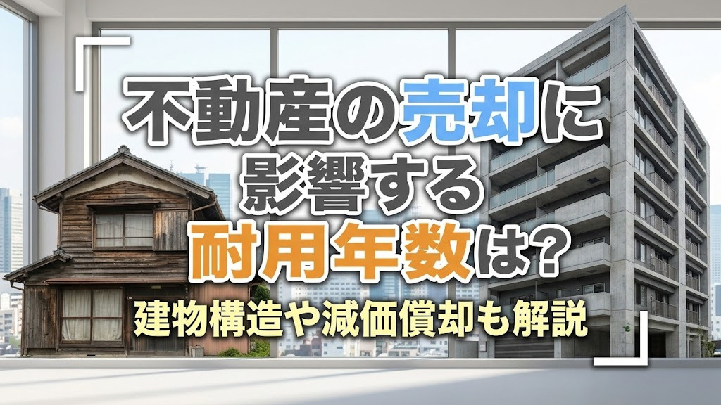 不動産の売却に影響する耐用年数は？建物構造や減価償却も解説の画像