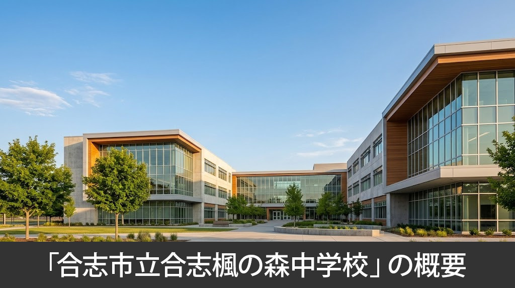 「合志市立合志楓の森中学校」の概要