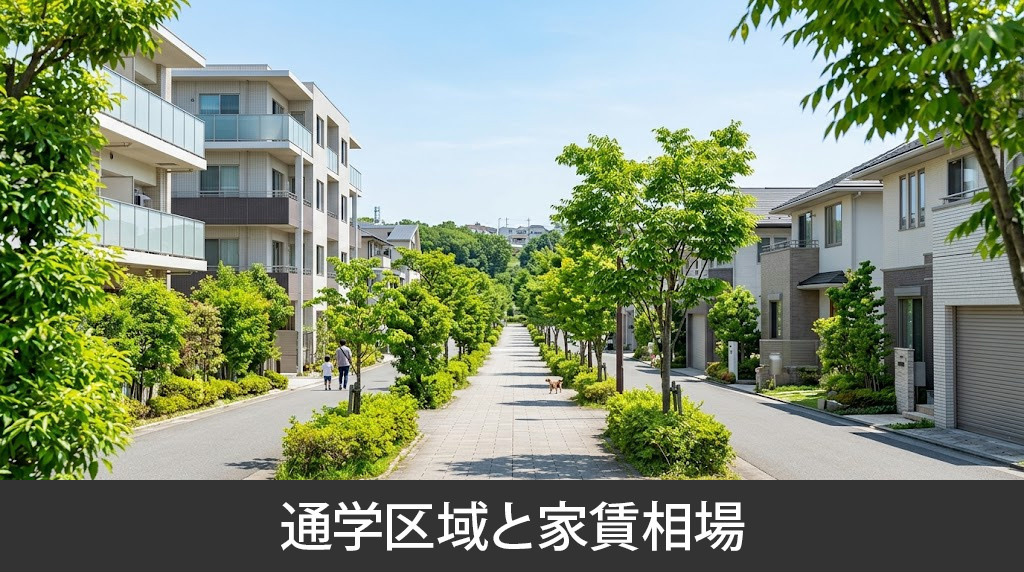 「合志市立合志楓の森中学校」の通学区域と家賃相場