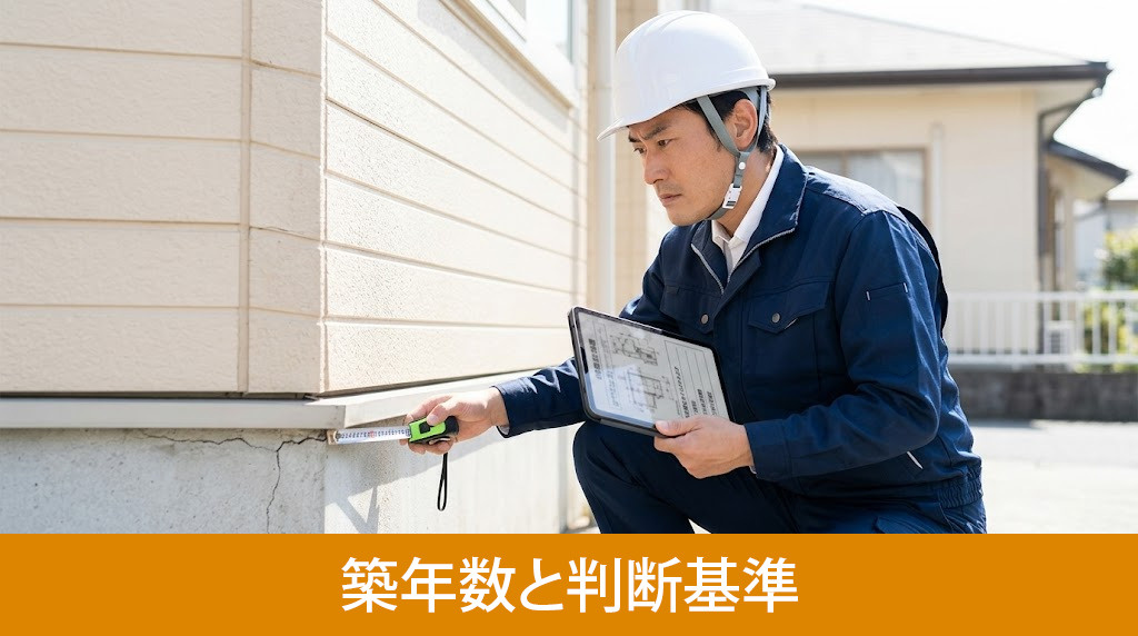 家の建て替え目安となる築年数と判断基準