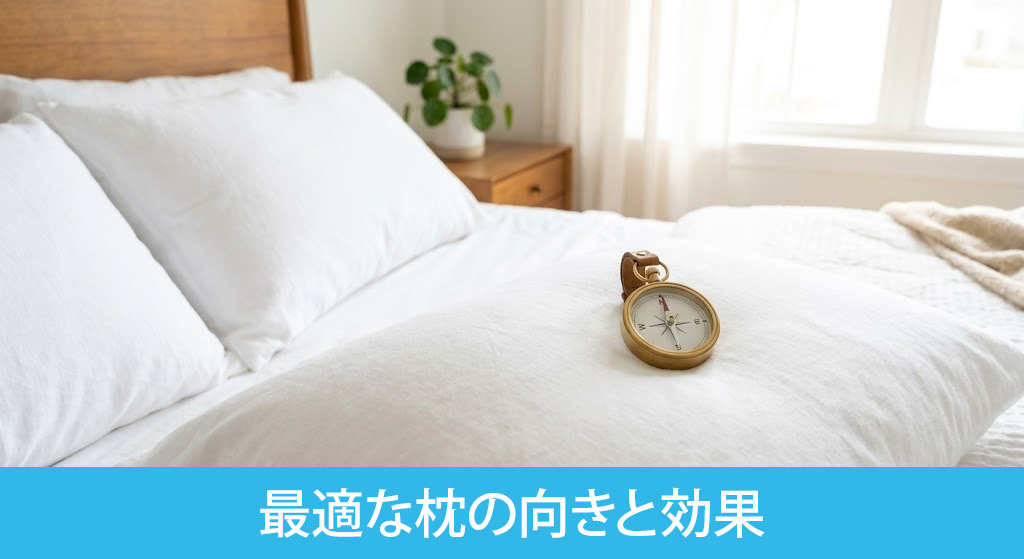 東・南・西枕との比較でわかる最適な枕の向きと効果