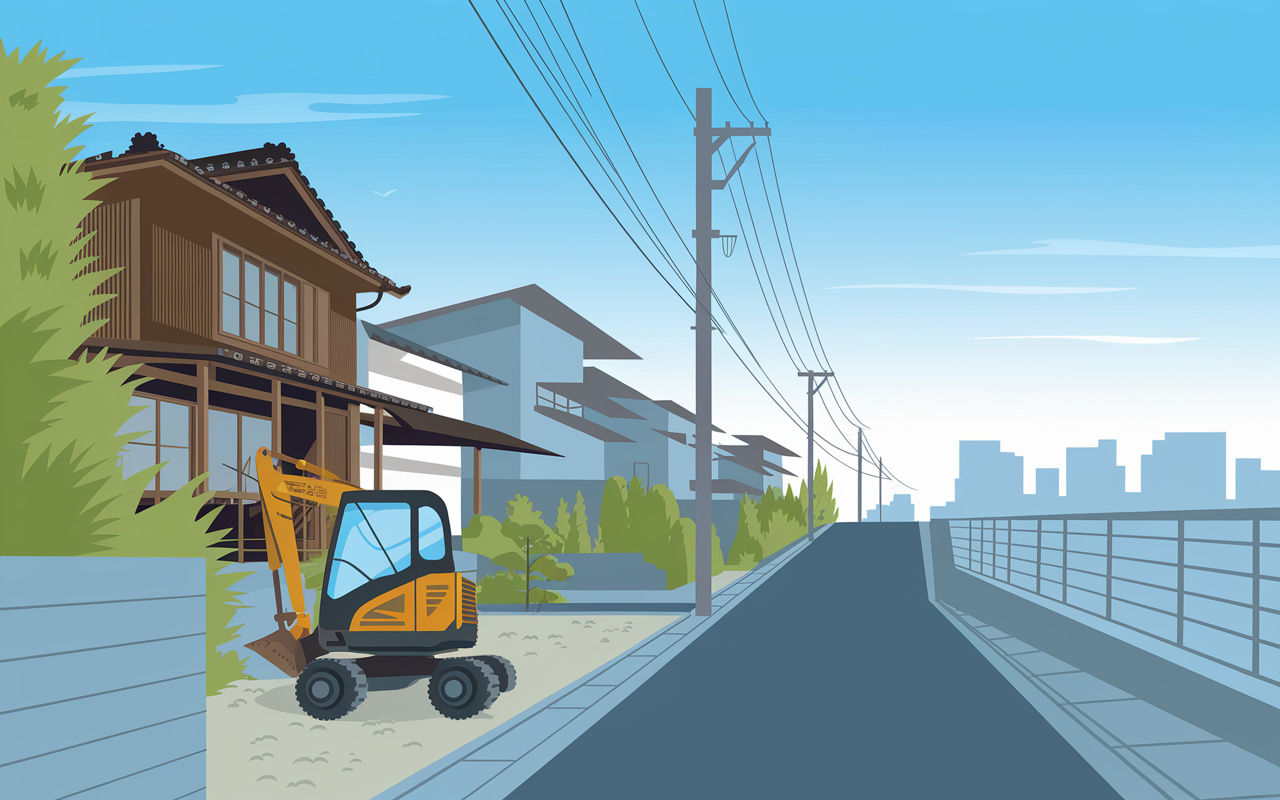 古家解体工事は？費用内訳と相場を解説。坪単価の目安に関しての画像