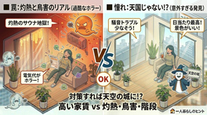 【憧れの罠】「最上階・角部屋」は天国じゃない!? 住んでわかった灼熱と鳥害のリアルの画像