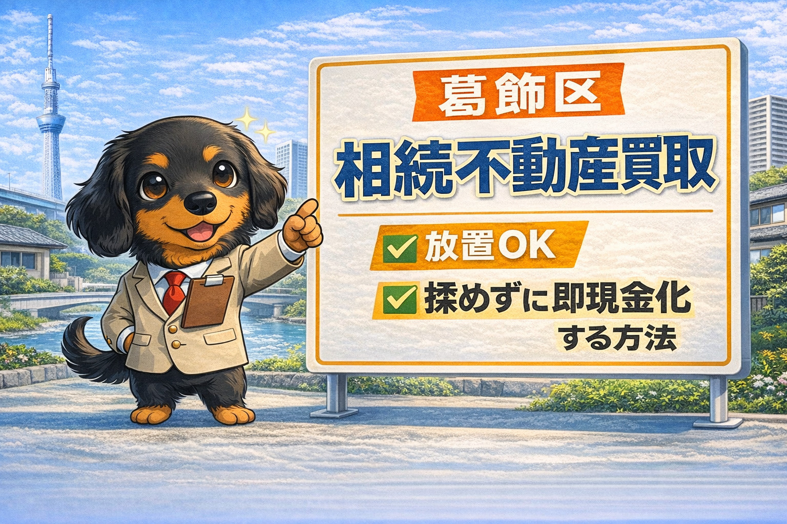 葛飾区 相続不動産買取 タイトル画像