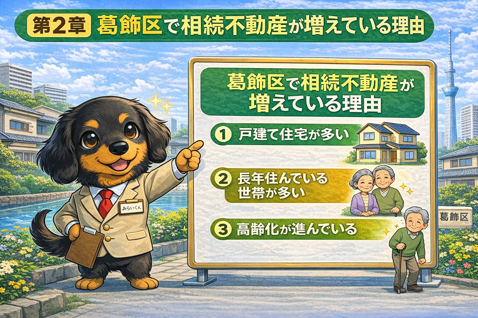 葛飾区で相続不動産が増えている理由