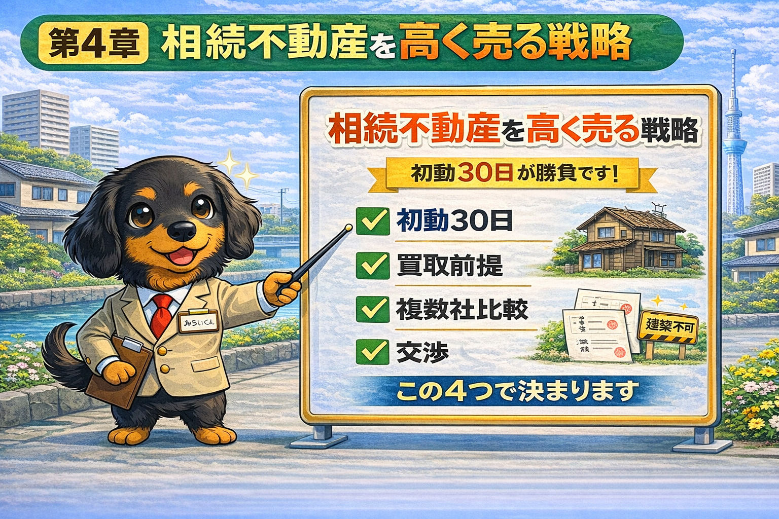 相続不動産を高く売る戦略