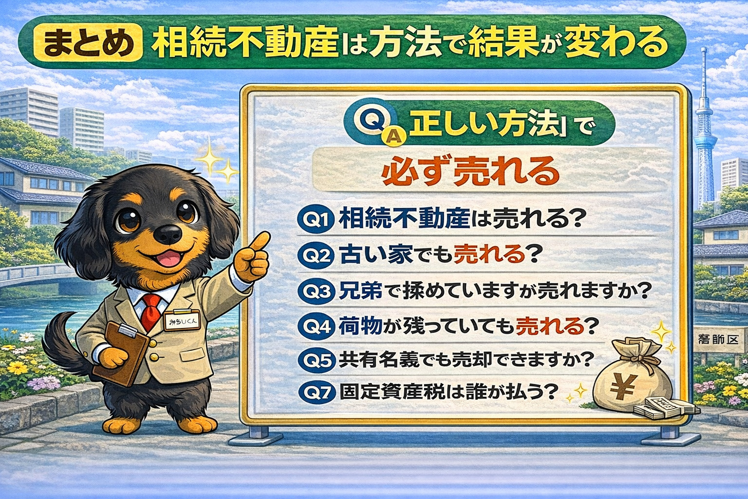 相続不動産売却のまとめ