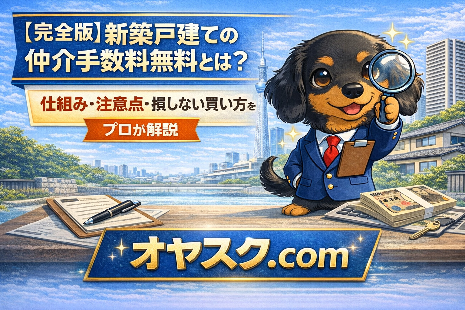 新築戸建て仲介手数料無料の仕組み