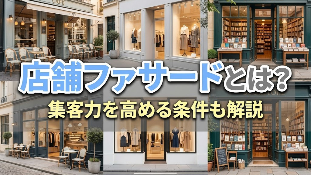 店舗ファサードとは？集客力を高める条件も解説の画像