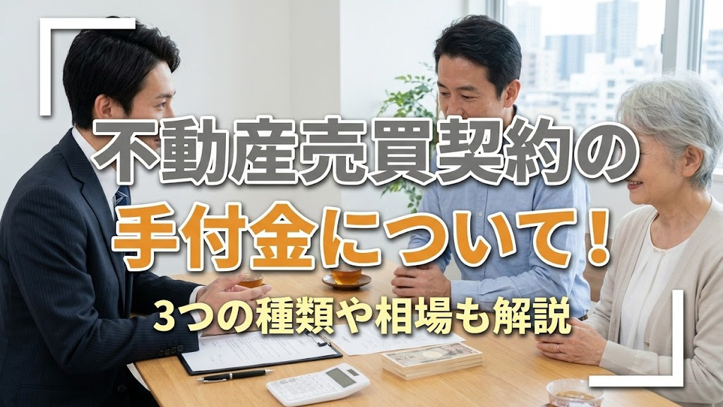 不動産売買契約の手付金について！3つの種類や相場も解説の画像