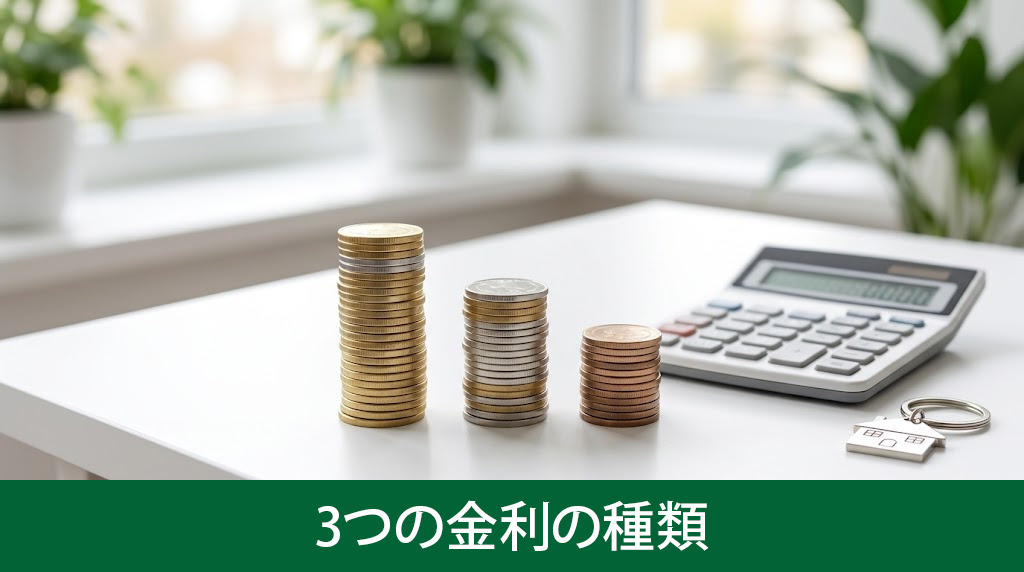 3つの金利の種類