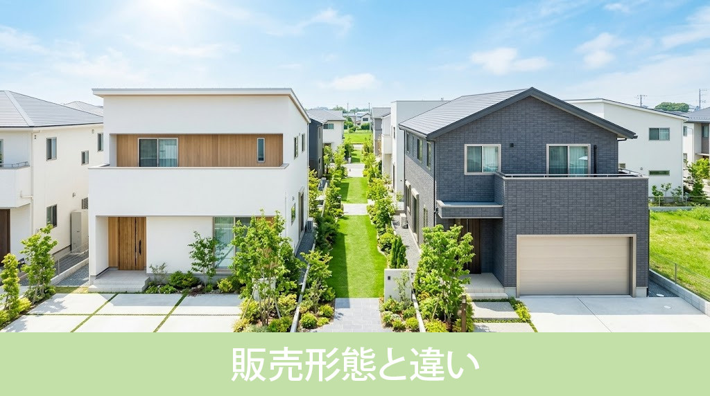 不動産購入で知るべき2つの販売形態と違い