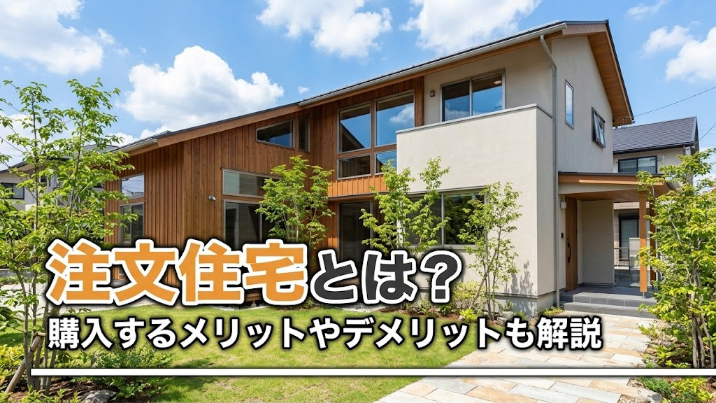 注文住宅とは？購入するメリットやデメリットも解説