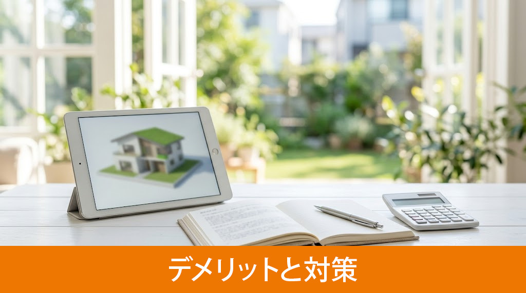注文住宅のデメリットと対策