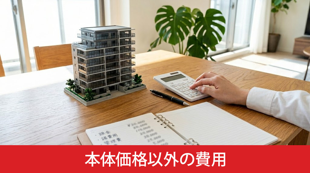 入居時に見落としやすい本体価格以外の費用