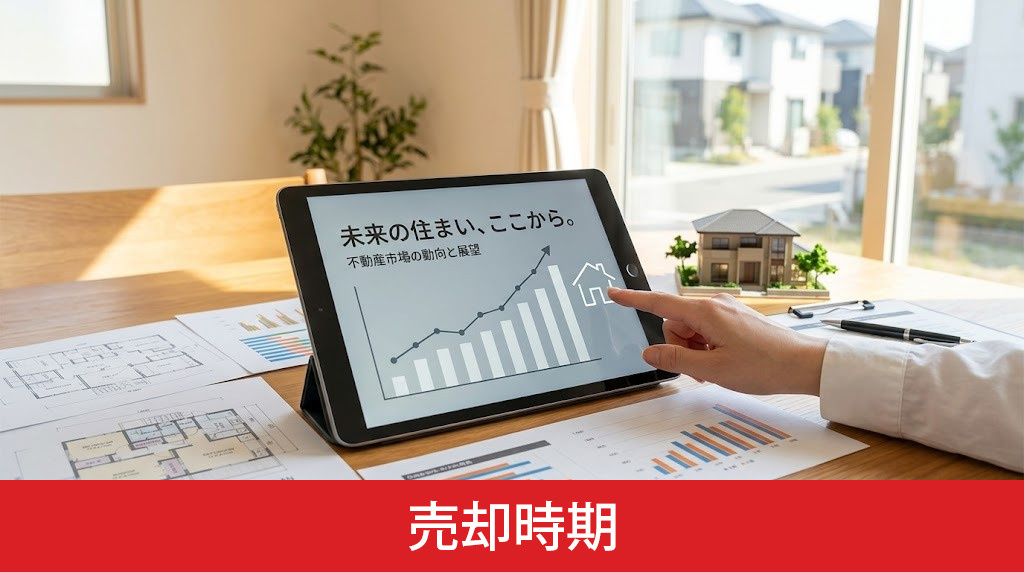 相場から見極める空き家の売却時期