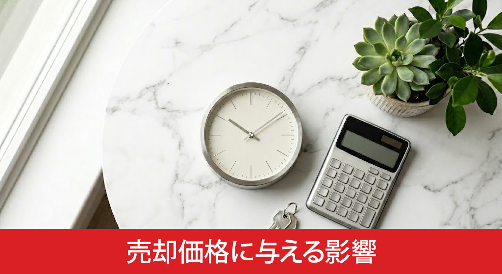築年数の経過が売却価格に与える影響
