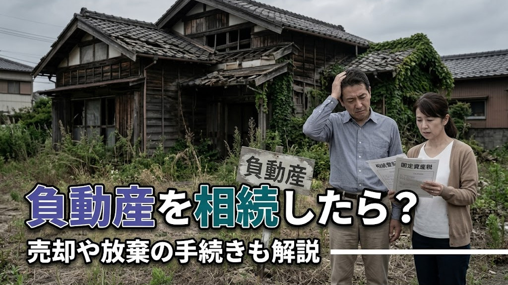 負動産を相続したら？売却や放棄の手続きも解説の画像