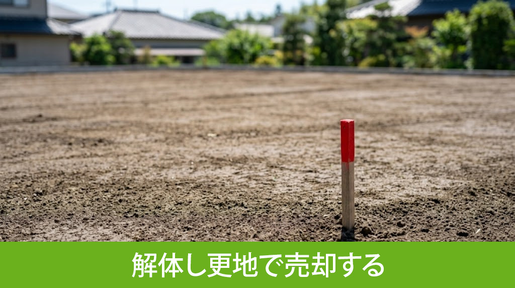 空き家を解体し更地で売却するメリット・デメリット