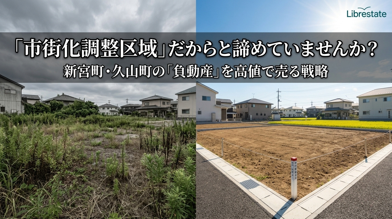 新宮町・久山町の市街化調整区域を売るコツ｜負動産にしない売却戦略の画像