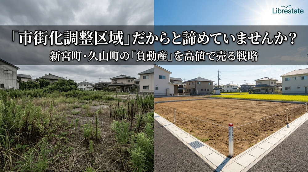 新宮町・久山町の市街化調整区域を売るコツ｜負動産にしない売却戦略の画像