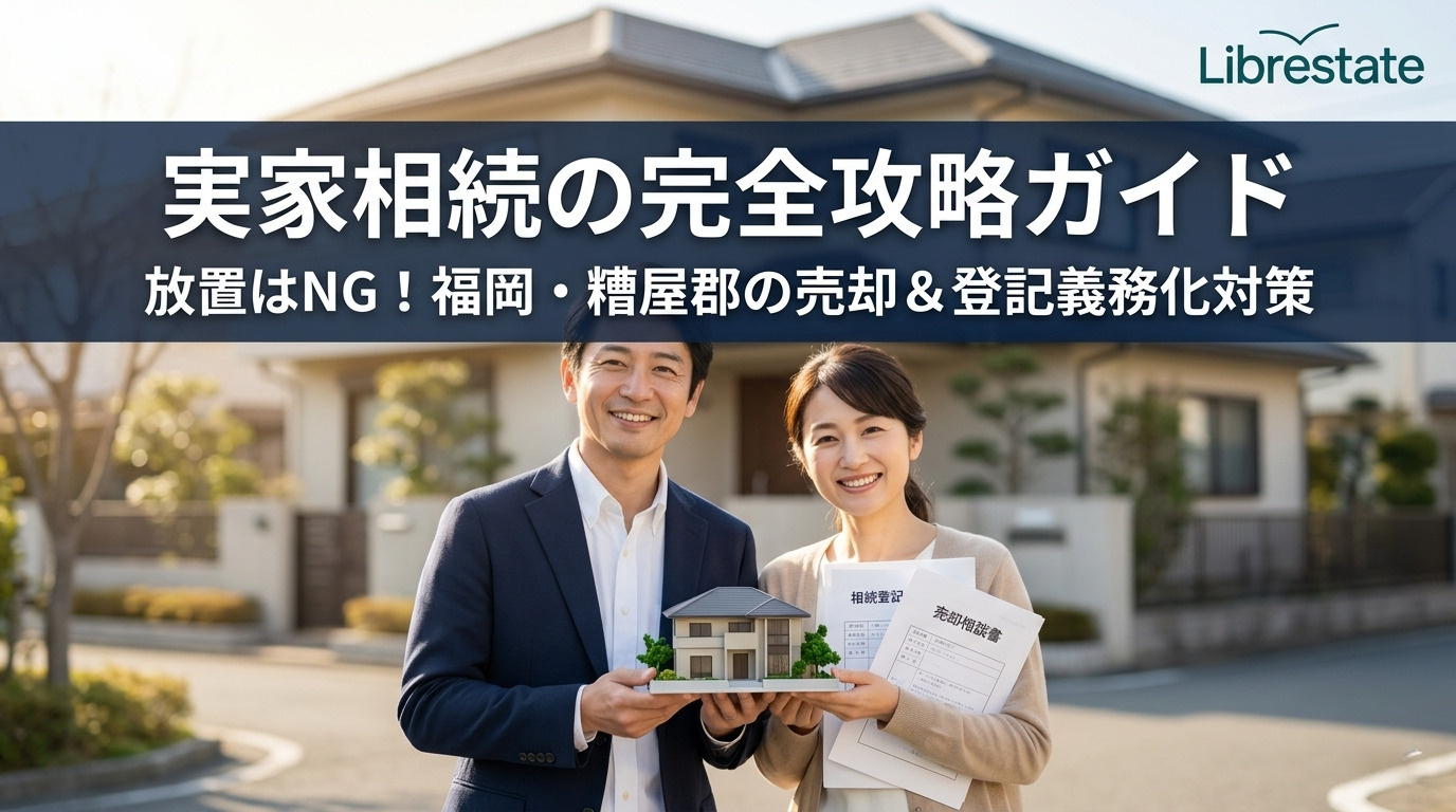 福岡・糟屋郡の実家相続完全ガイド！登記義務化と売却対策の画像