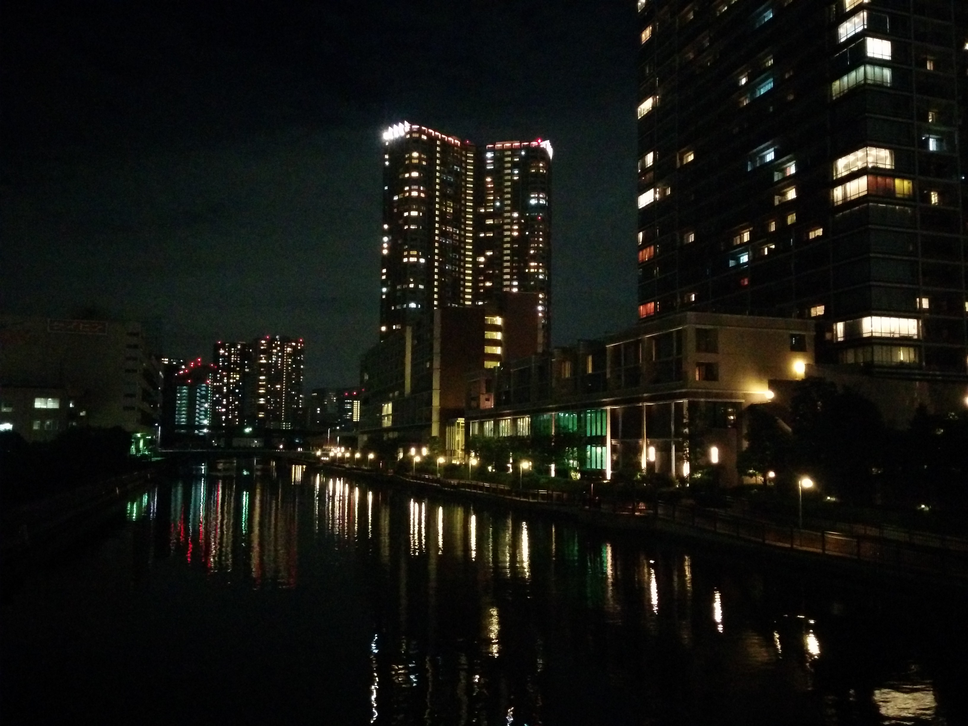 芝浦の街並み