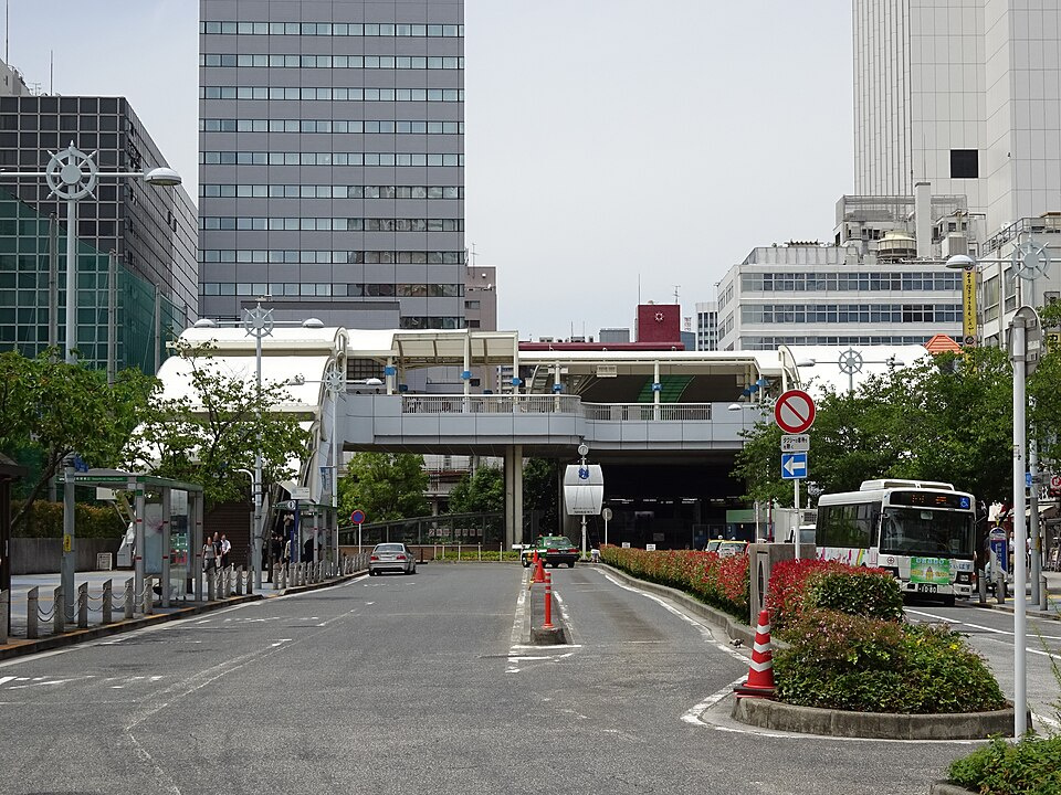 田町の街並み
