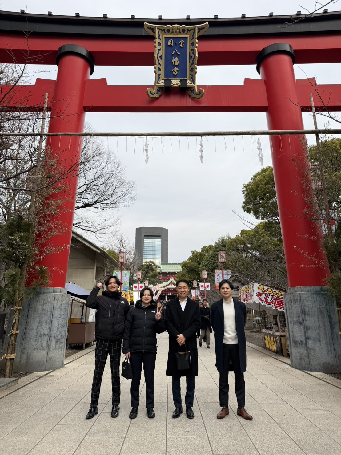 富岡八幡宮　初詣！！の画像