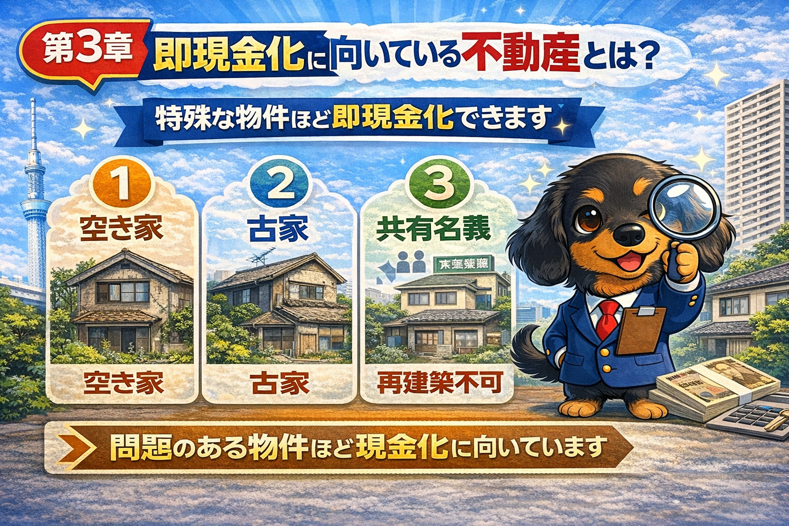 即現金化に向いている不動産