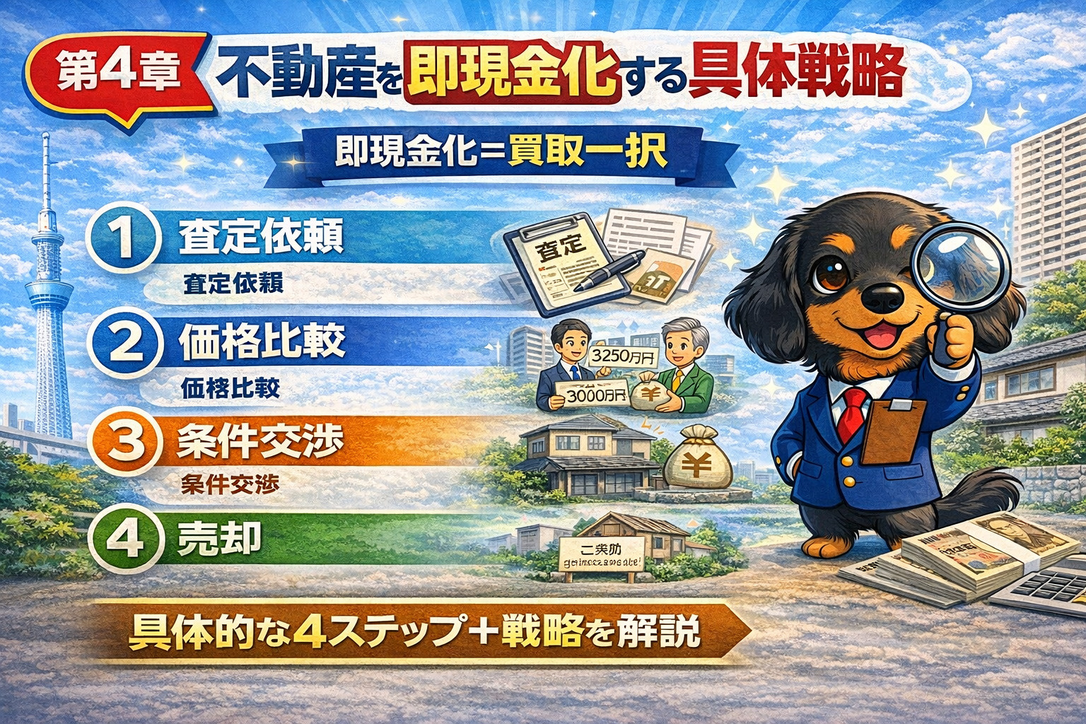 不動産を即現金化する戦略
