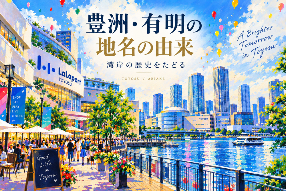なぜ「有明」と呼ばれるのか。｜豊洲・有明、東京湾岸の地名をたどるの画像