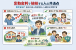 変動金利で破綻する人の共通点の画像