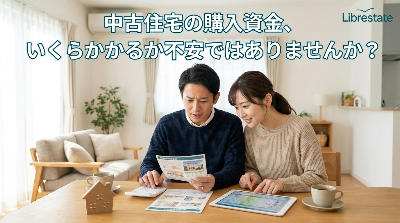 中古住宅の購入資金、いくらかかるか不安ではありませんか？✨の画像