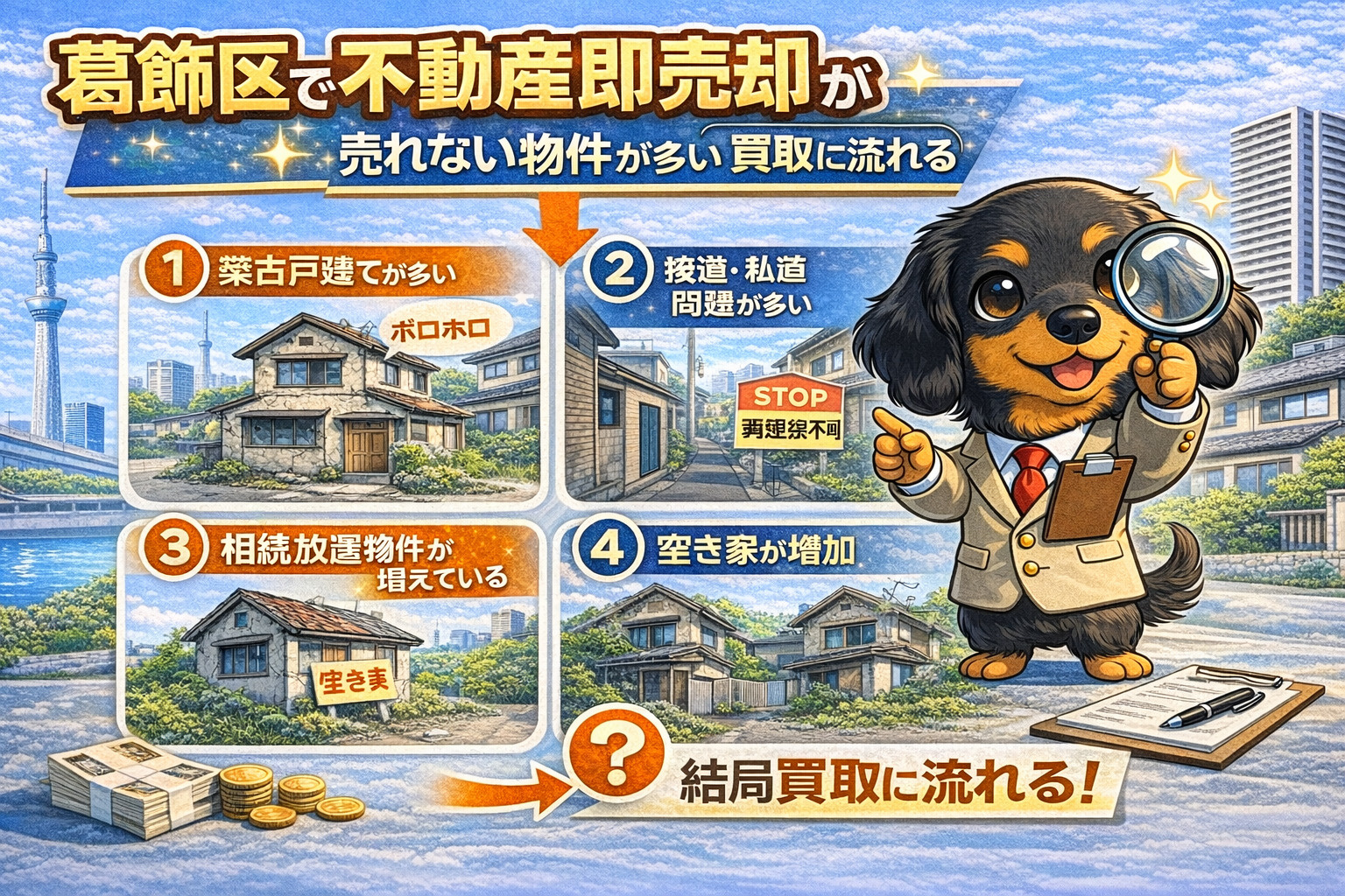 葛飾区で即売却が増えている理由