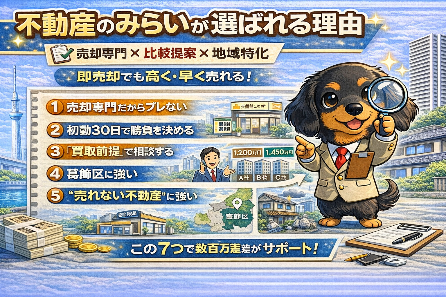 不動産のみらいの強み