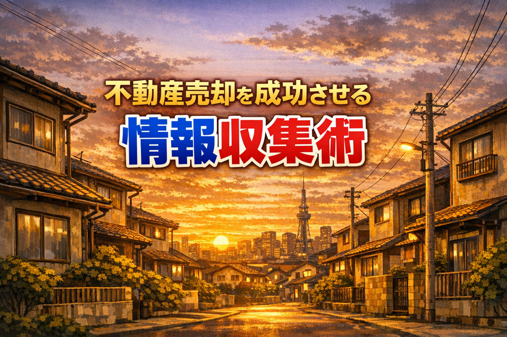 瑞穂区の不動産売却を成功させる情報収集術！方法を知り安心して進めたい人への画像